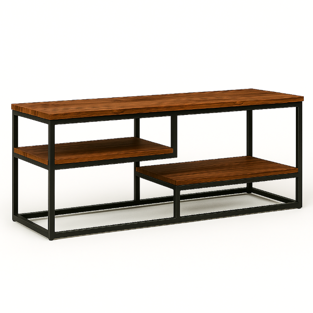 Rack para TV Hierro y Madera - Imagen 3