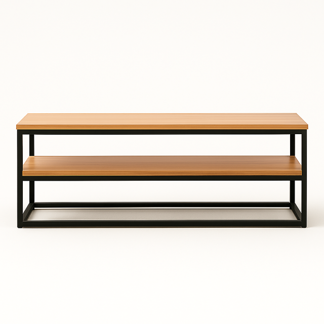 Rack para TV Hierro y Madera