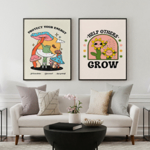 Mural Díptico Vintage