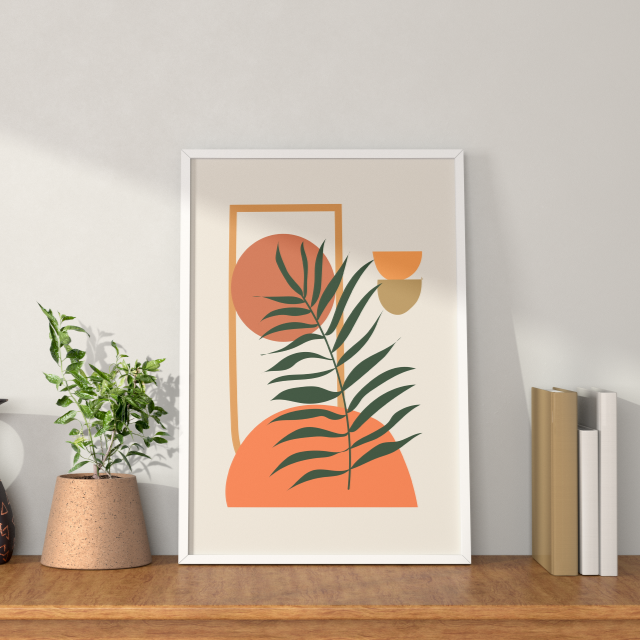 Cuadro Geometría Botánica - Imagen 3