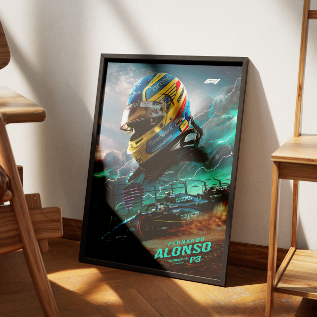 Cuadro Fernando Alonso - Imagen 5