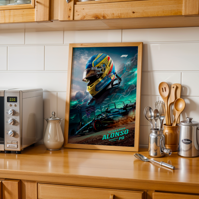 Cuadro Fernando Alonso - Imagen 2